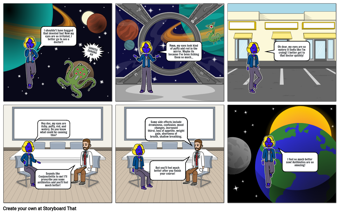 antibiotic Storyboard by 84b22cc1