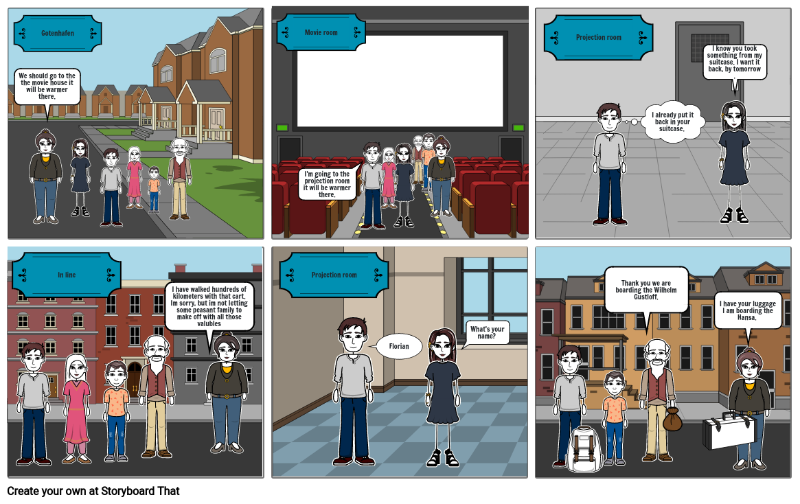 Salt to the Sea Storyboard Storyboard by 84ca6280