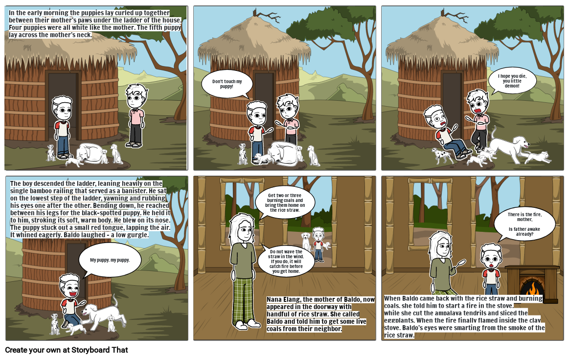 Morning in Nagrebcan Storyboard by 84fbfb4d