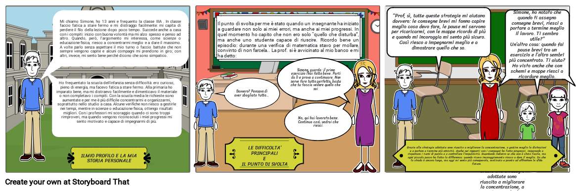 SIMONE E IL SUO SUCCESSO FORMATIVO