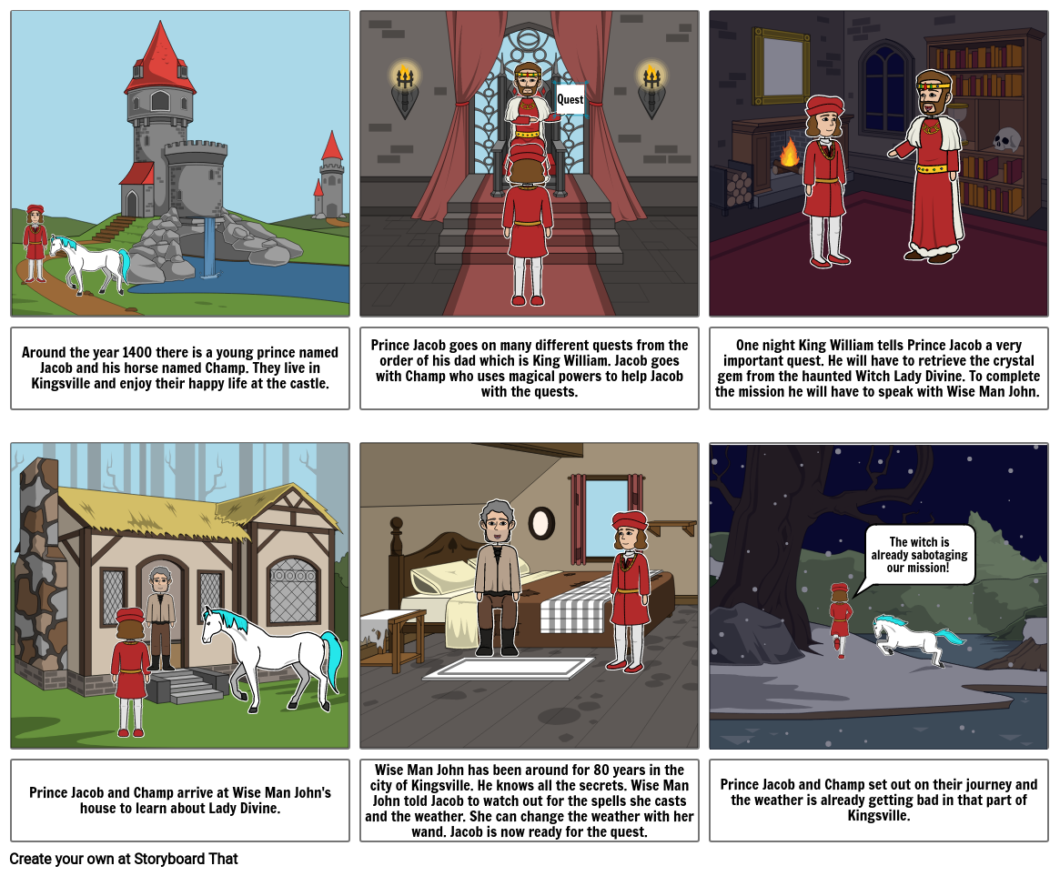 DIY Graphic Novel Storyboard by 855d1535