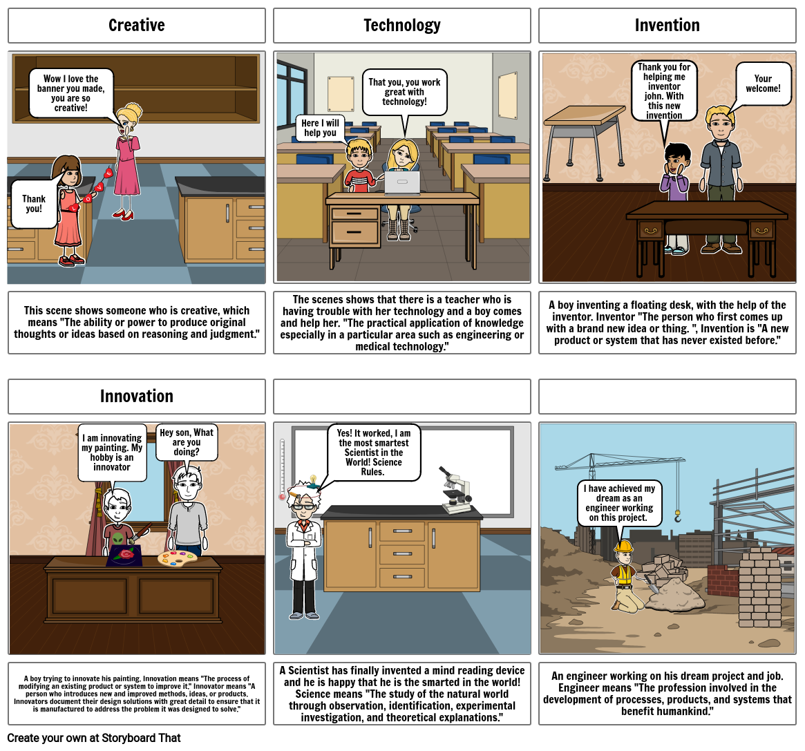 Vocab Storyboard by 855d32a7