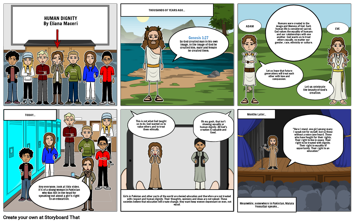 Human Dignity Storyboard By 856e22e6 9757