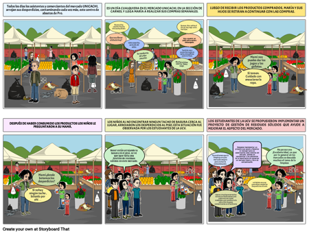 Mercado Los Portales de la Rinconada - Gestion de residuos