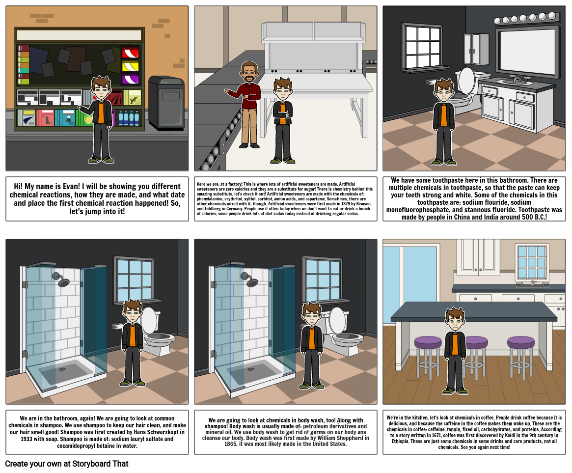 Chemistry and History- Evan Elliott