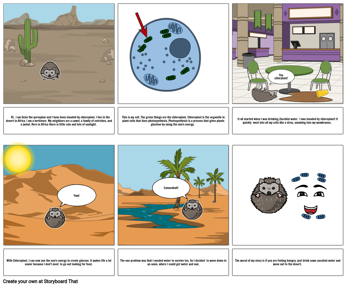 invasion of Chloroplast