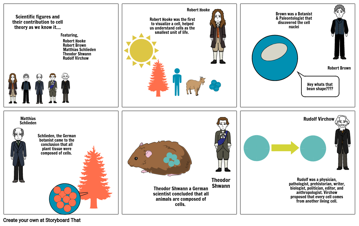 Cell Theory Comic Strip 