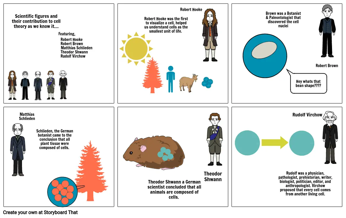 Cell Theory Comic Strip