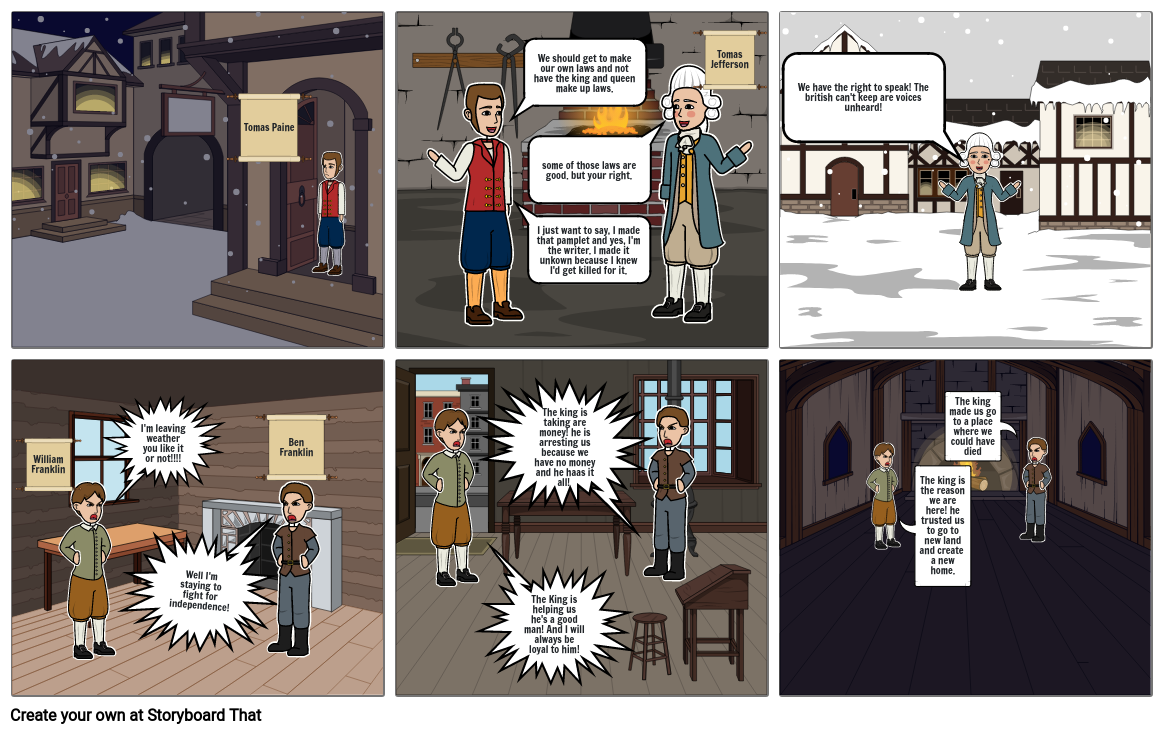 Declaring independence Storyboard by 87befb91