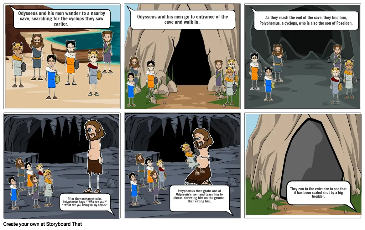 The Story of Odysseus & Polyphemus