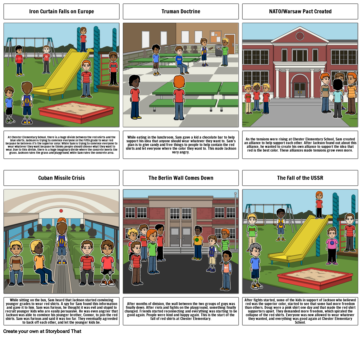 Cold War Storyboard By 8825cf5a