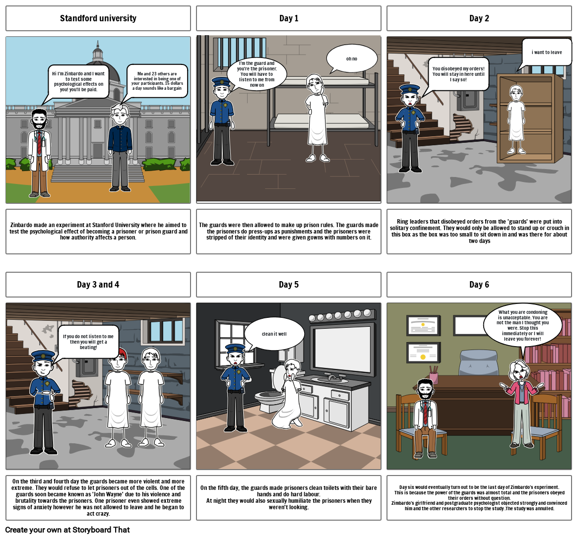 stanford experiment