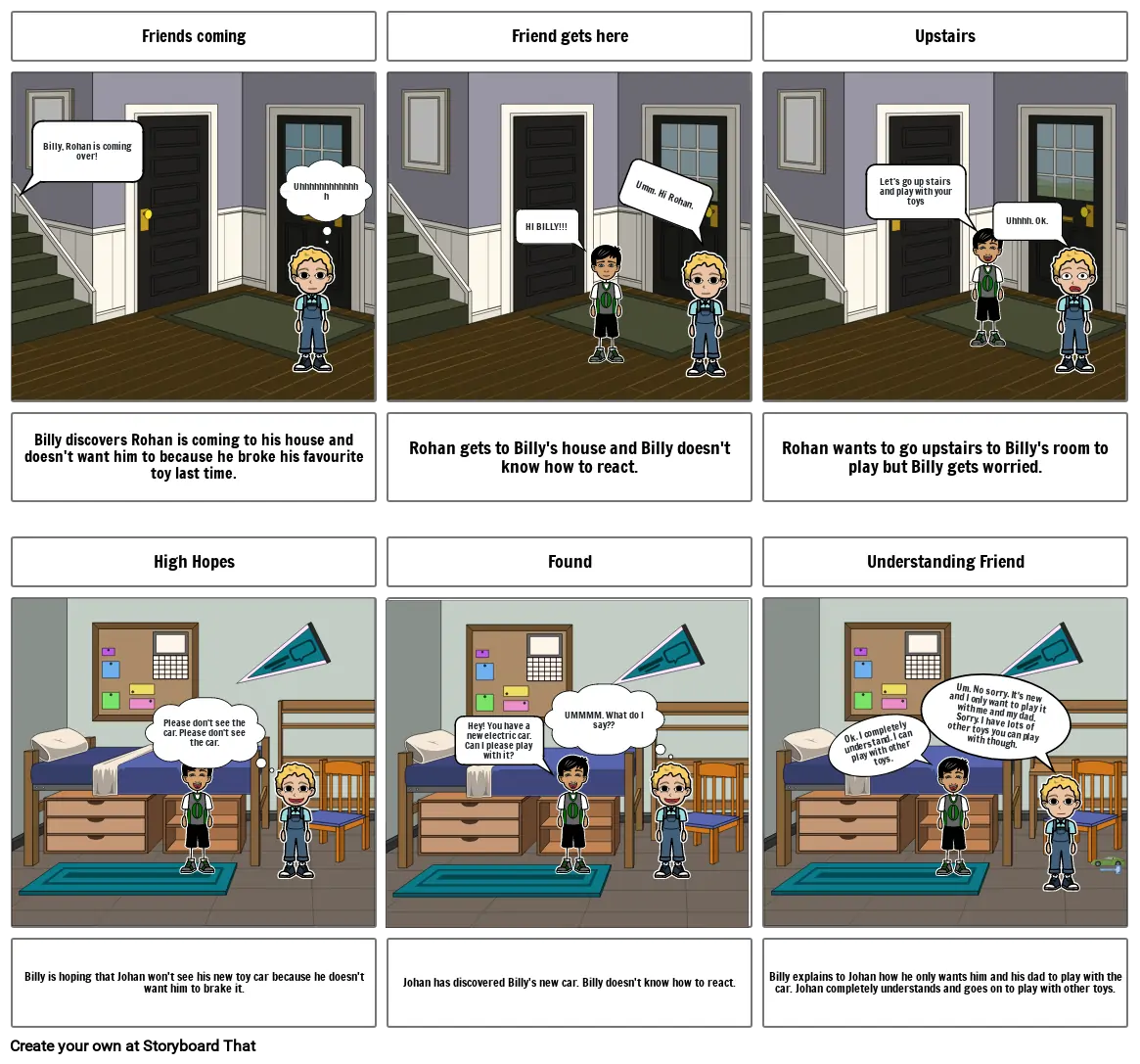 School PDH Safety Storyboard by 885e587a