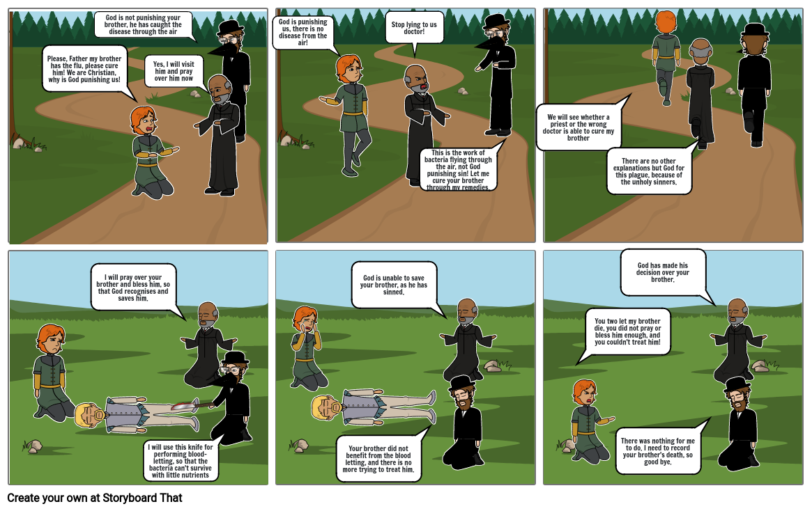 Black Death. Storyboard Por 886b32f1