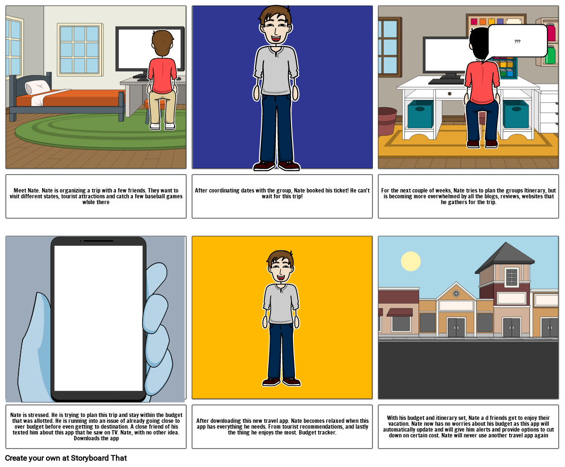 App storyboard