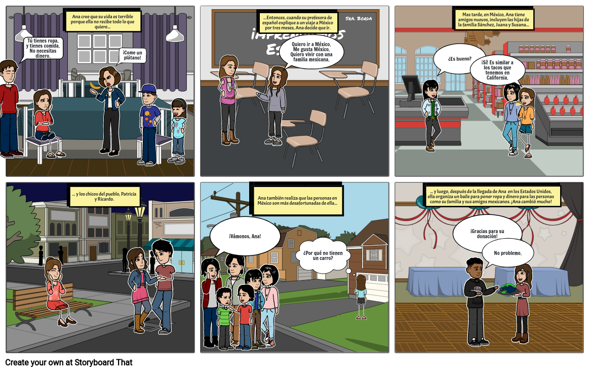 Pobre Ana Proyecto Final #3 Storyboard by 88d72648