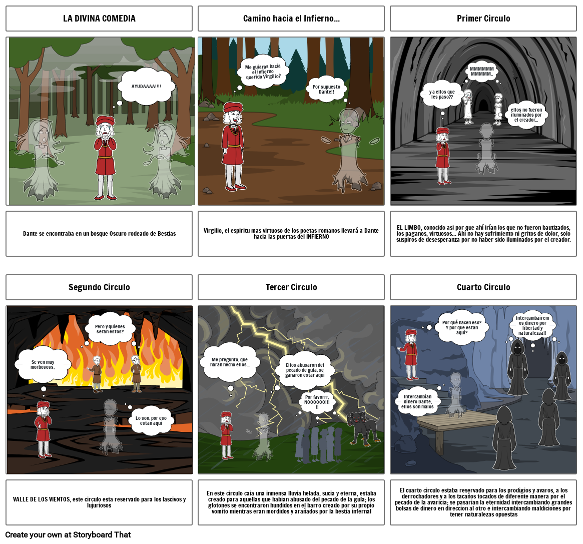 DIVINA COMEDIA Storyboard by 8972caa2
