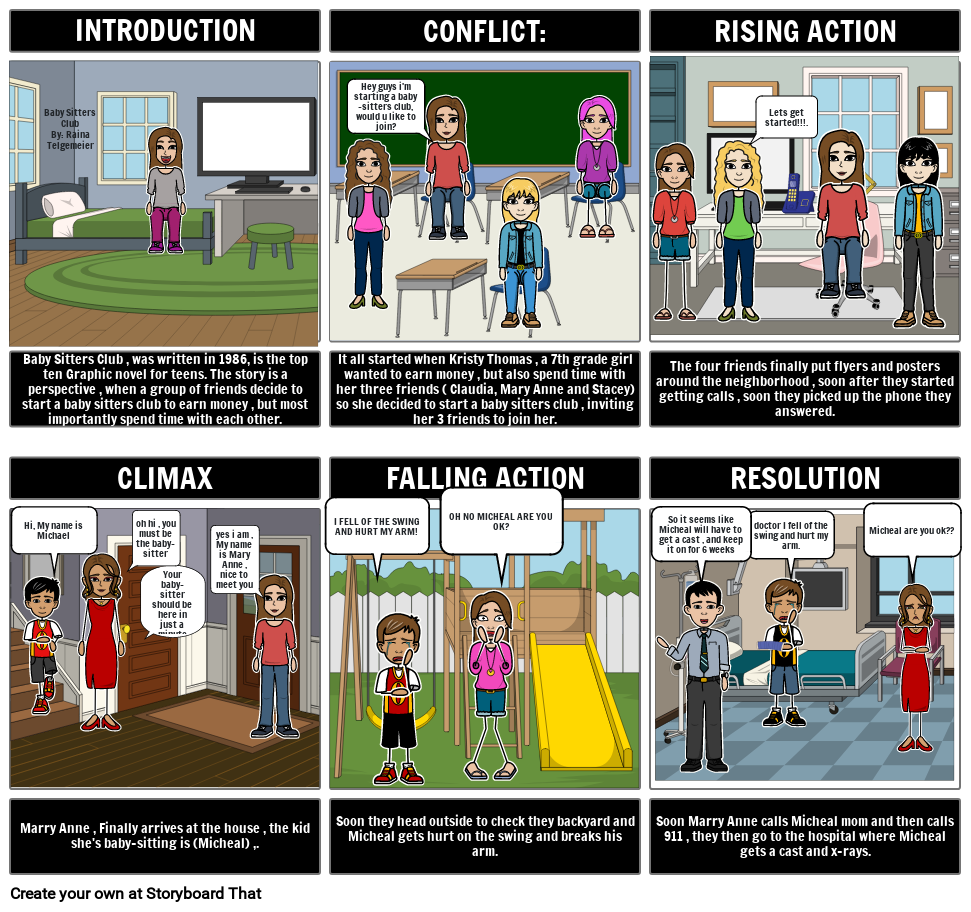 The Babysitters Club Storyboard por 8985681d