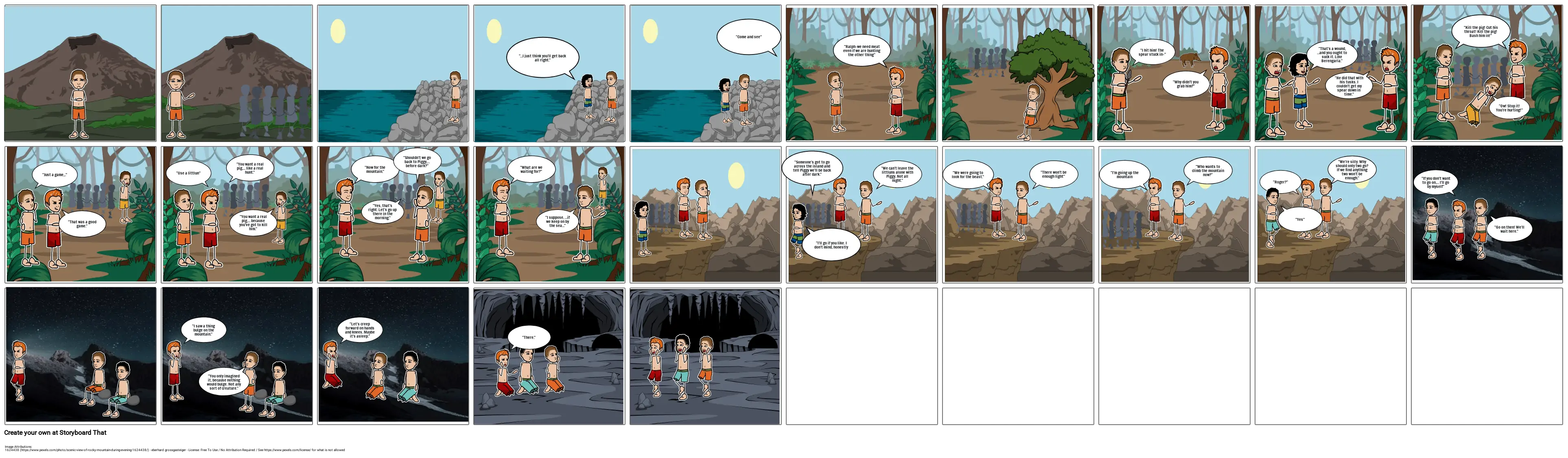 LOTF Comic Strip