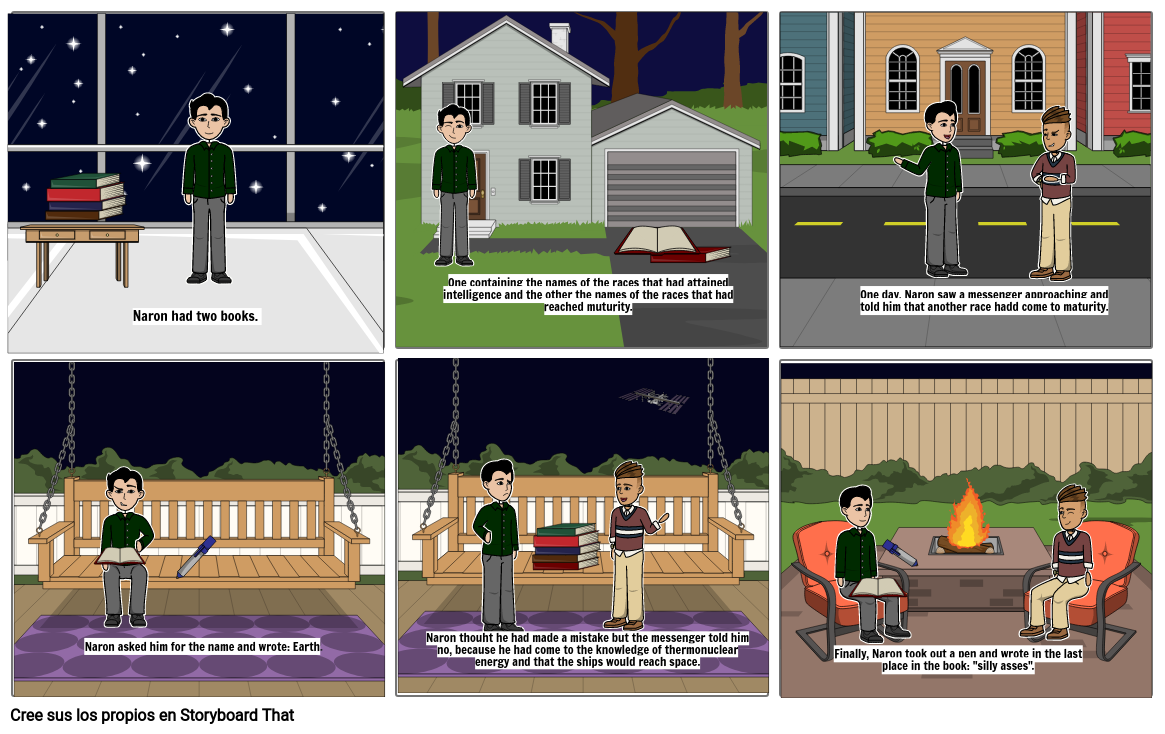 Historia Isaac Asimov Storyboard By 89d3efdd