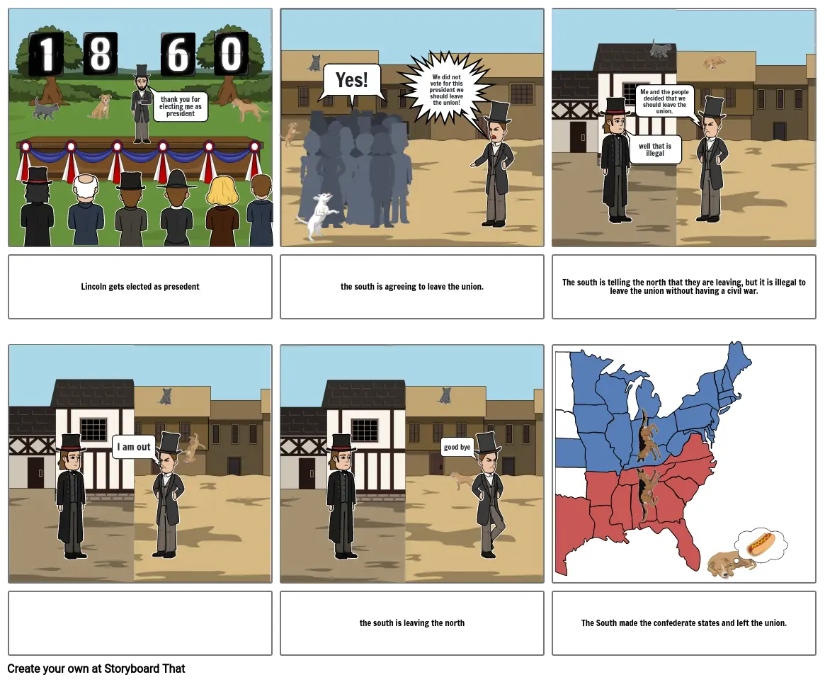 Causes of the Civil War Cartoon Project