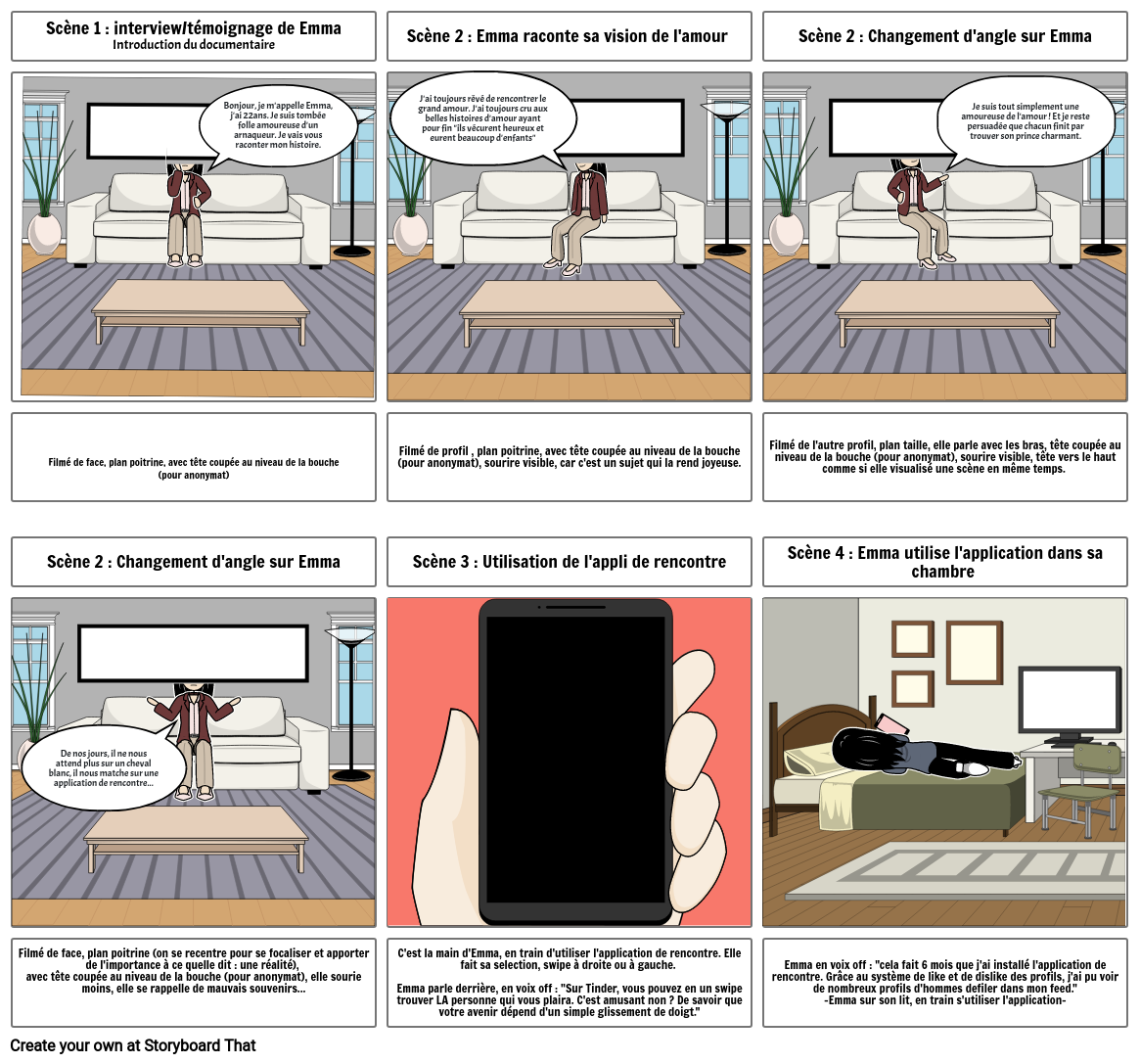 Film Media Training Storyboard By 8af078