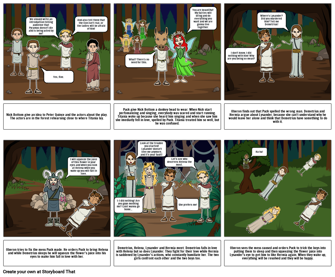 English Storyboard by 8a3776a0