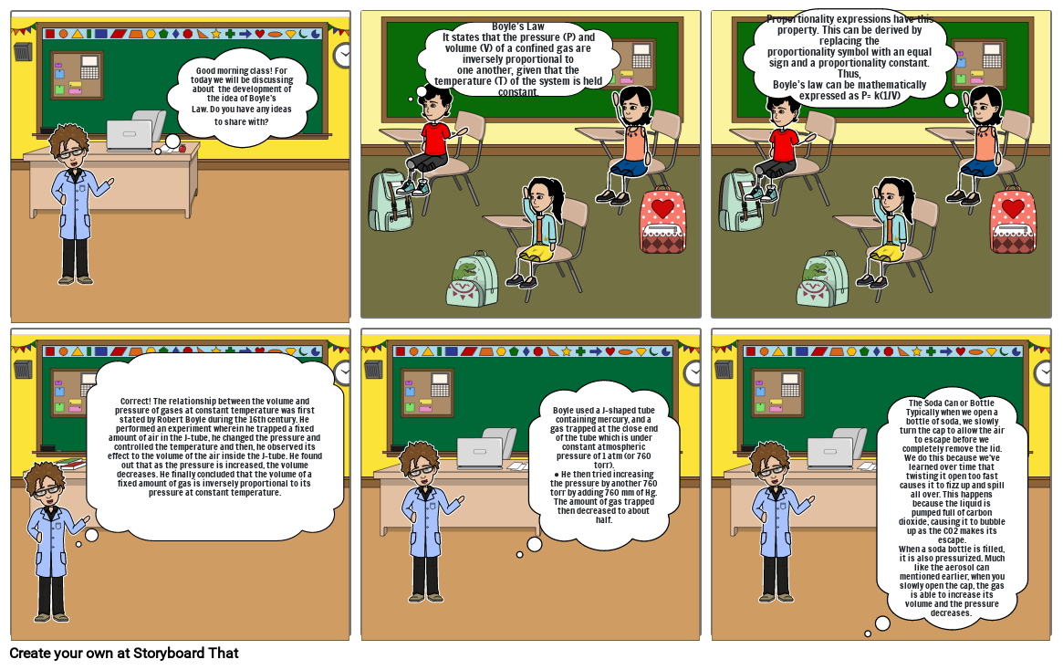 Science Activity Storyboard by 8aa32142
