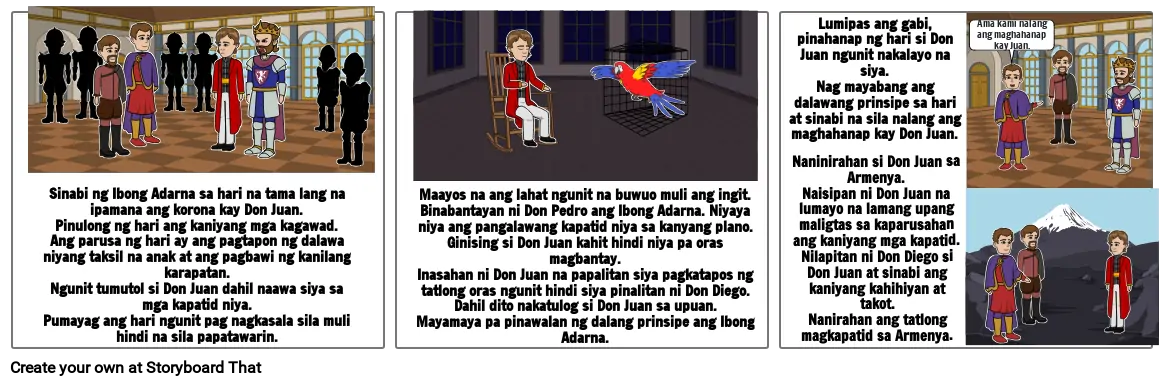 Ibong Adarna Lesson 3