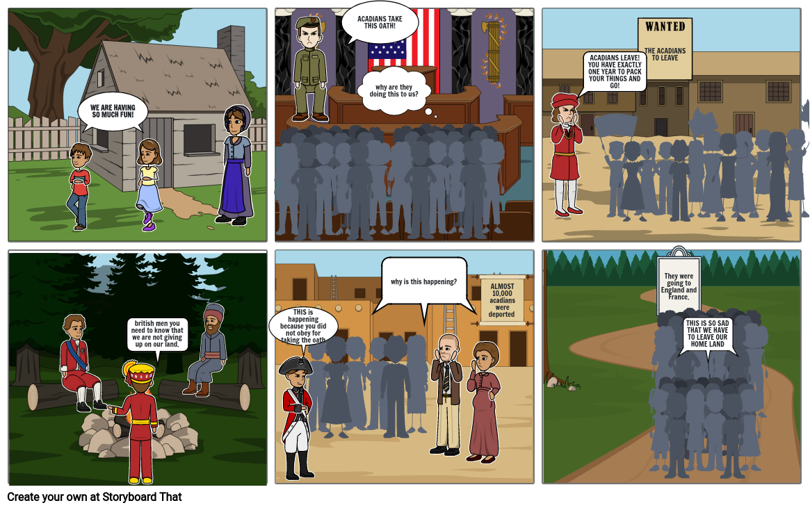 The Great Deportation Storyboard by 8b0c2ae6