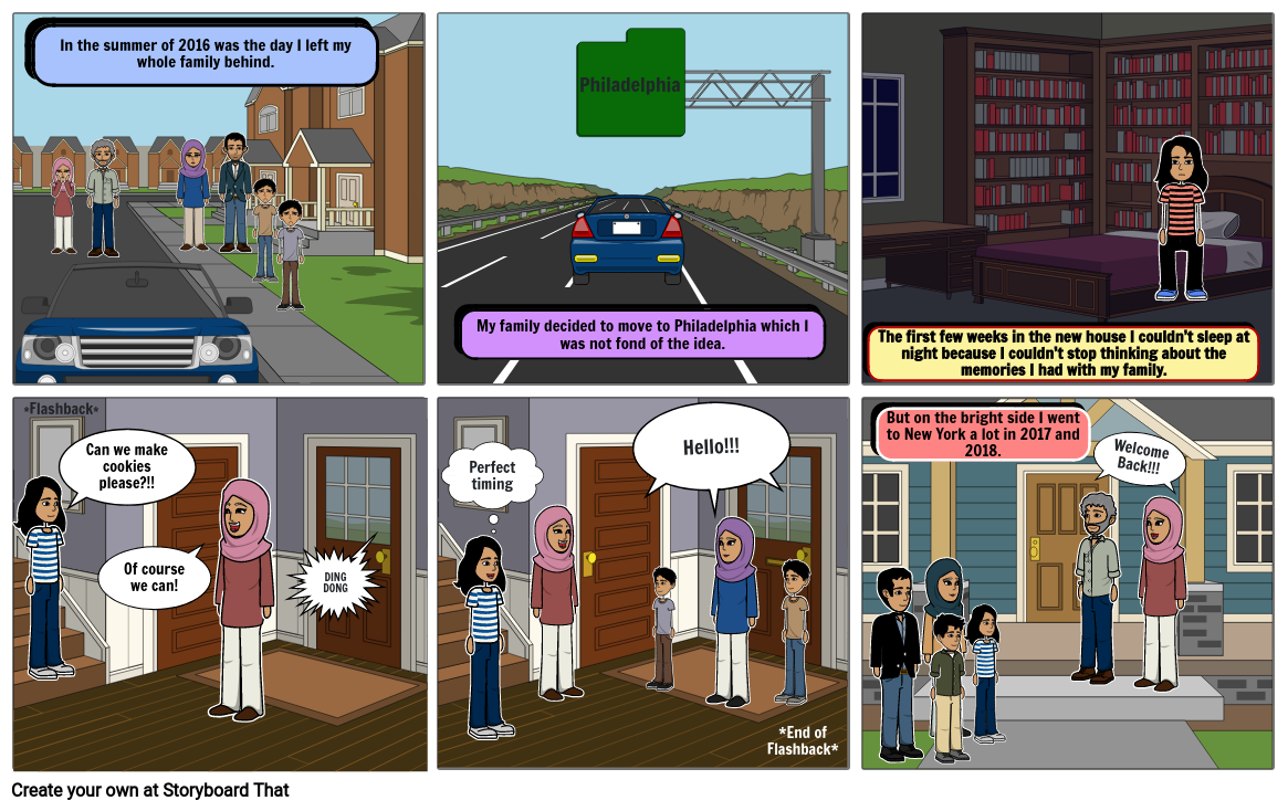 Coming of age Storyboard by 8b624ccf