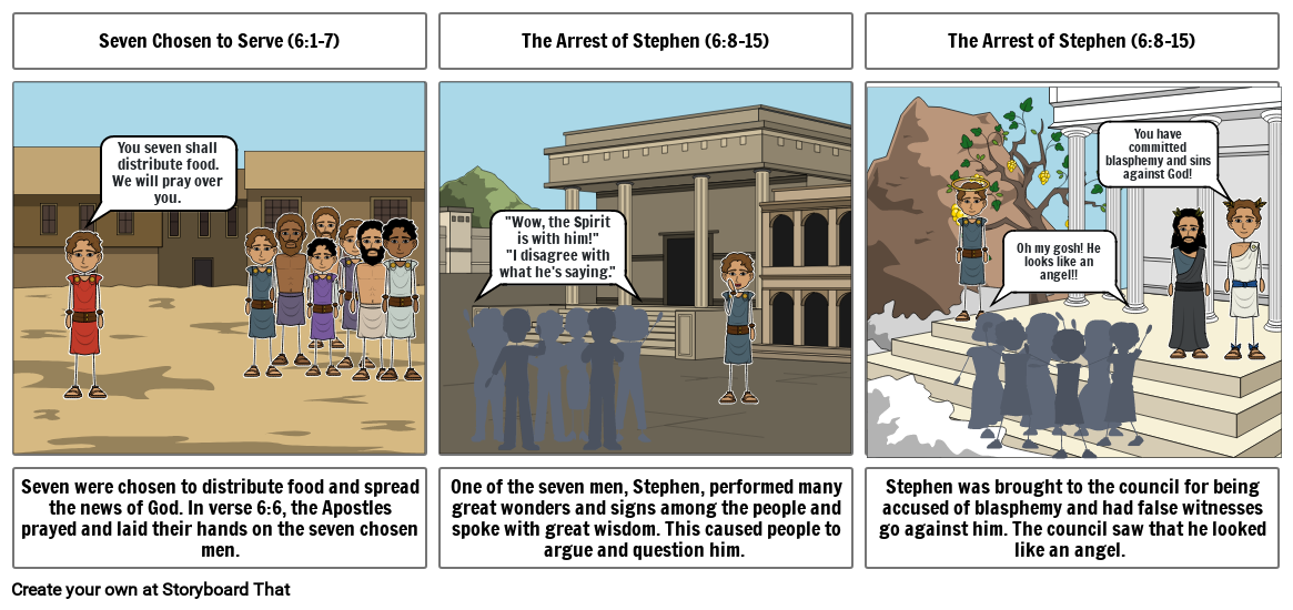 Acts of the Apostles 6:1-15