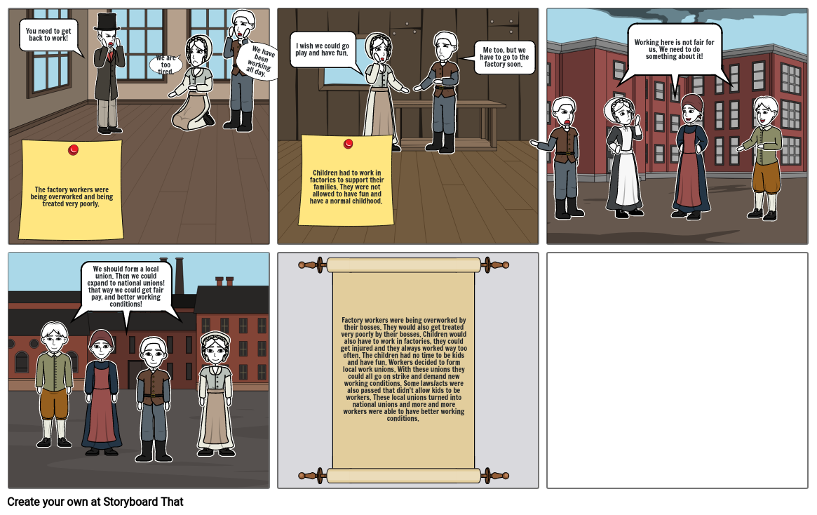 History comic Storyboard by 8b6f508c