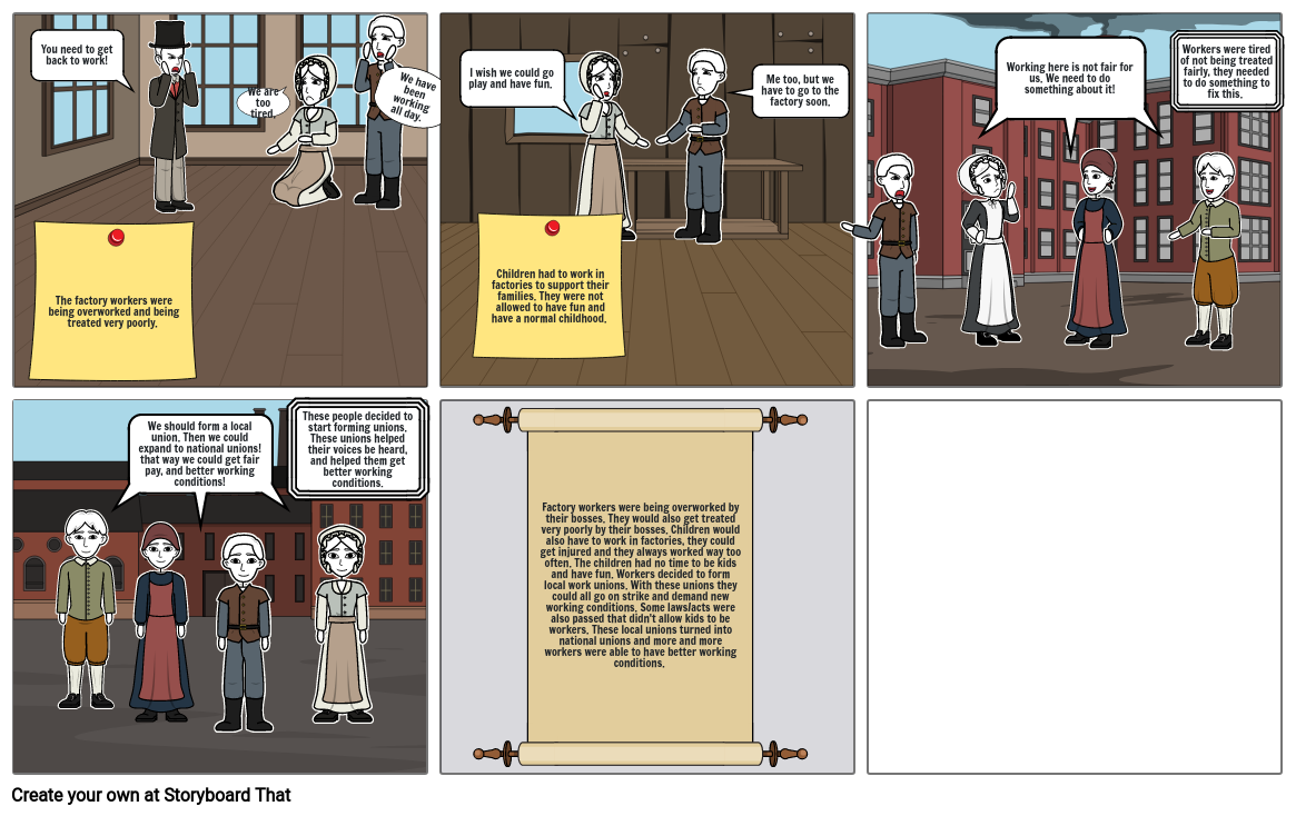 History comic Storyboard by 8b6f508c