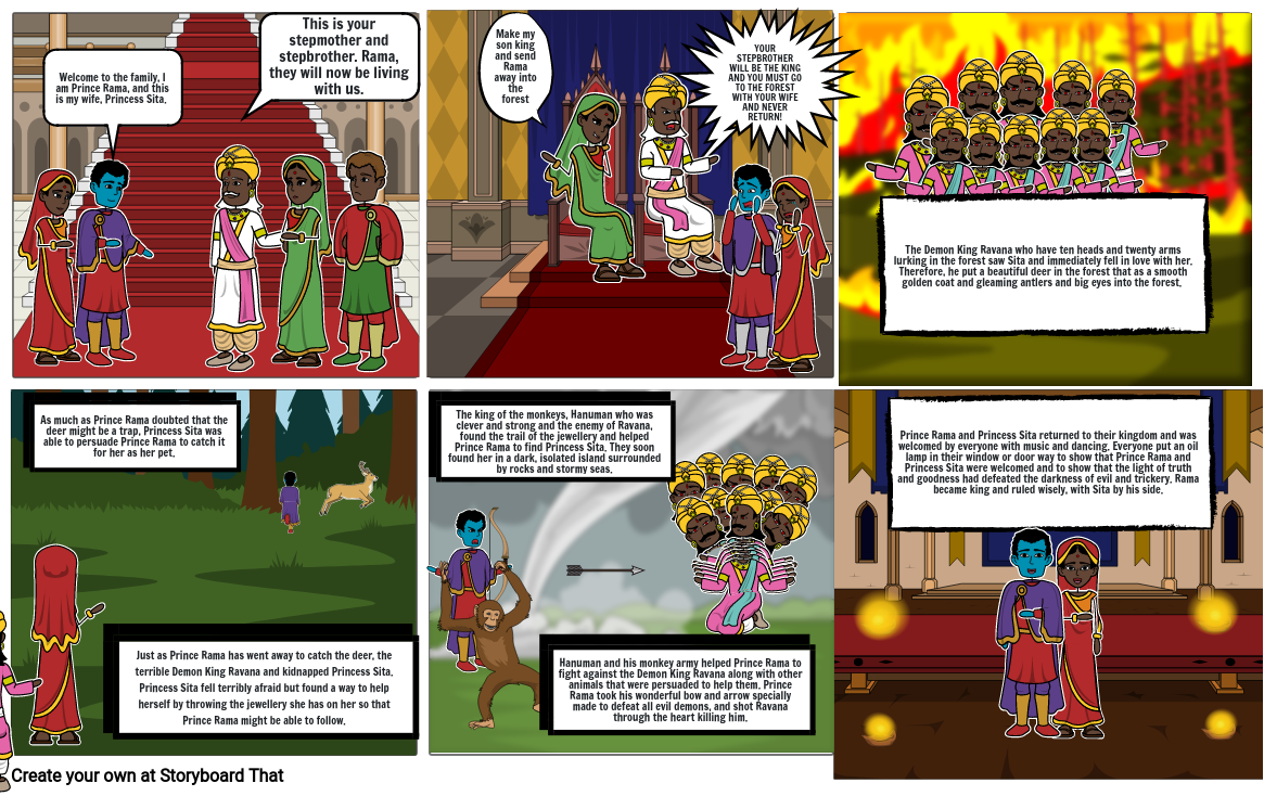 Story of Rama and Sita