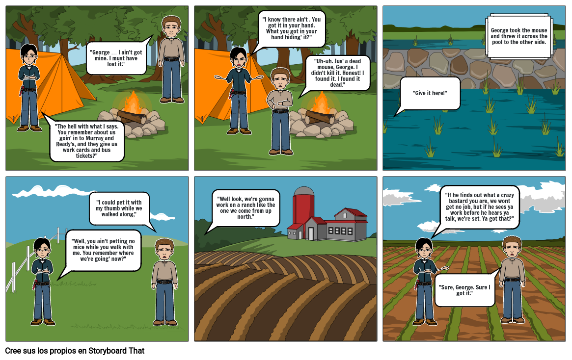 OMAM PROJECT Storyboard by 8b86e3c4