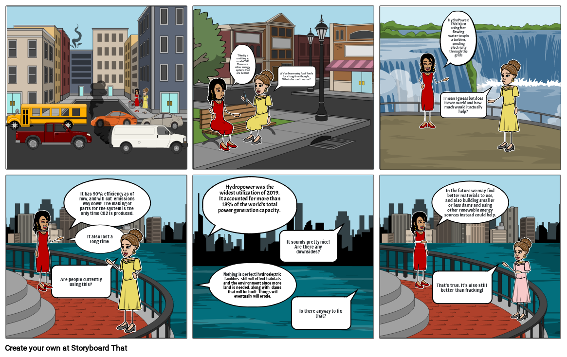 save the planet Storyboard by 8bbf68ca