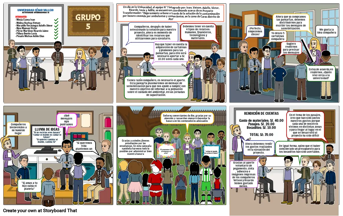 Producto 1  Historiboard - Grupo 5