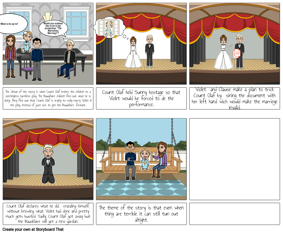 A Series of Unfortunate Events Storyboard by 8be9647d
