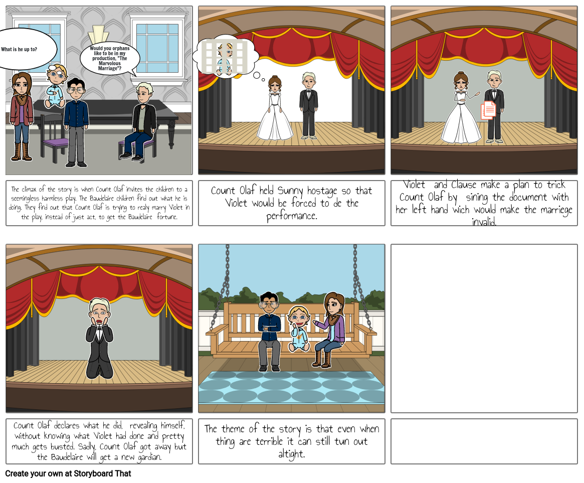 A Series Of Unfortunate Events Storyboard By 8be9647d