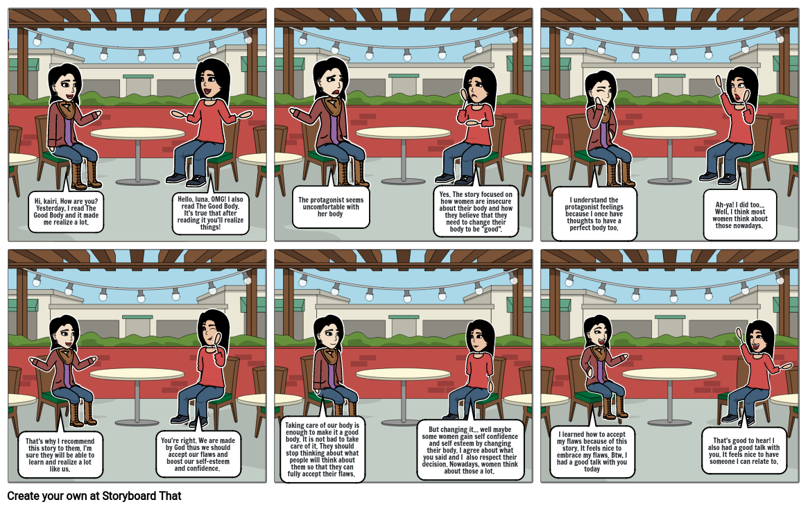 Living in Friendship Storyboard par 8c167da2