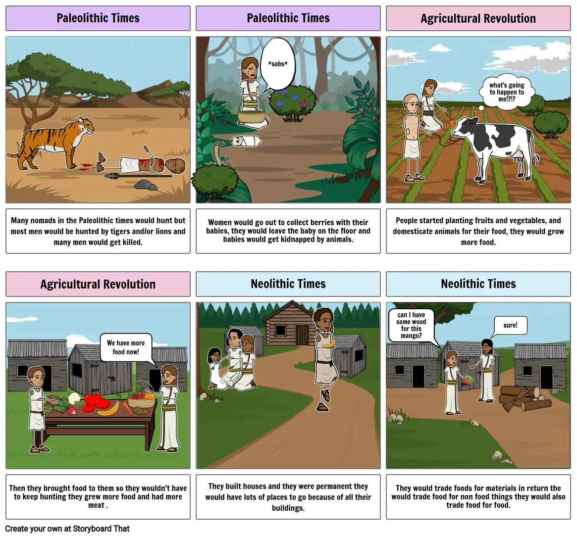 Paleolithic and Neolithic