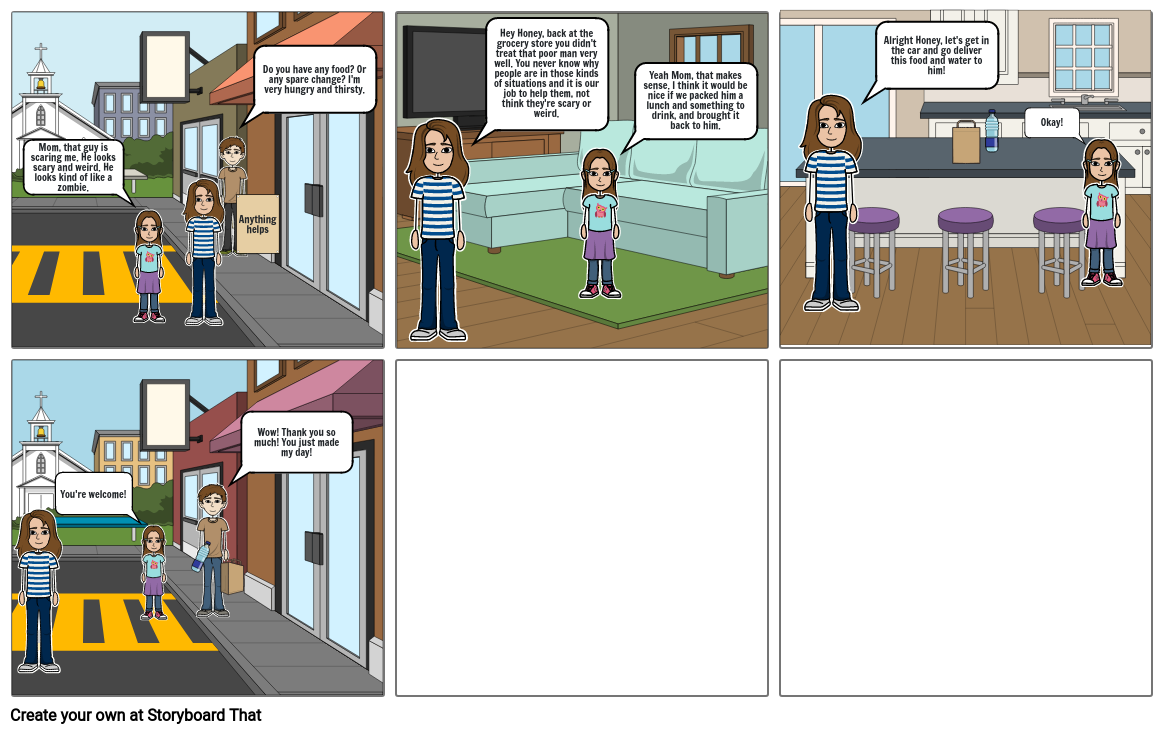 Gaining a New Perspective Storyboard by 8ca2e9fe