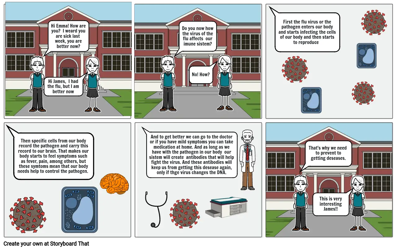 Your Amazing Immune System - Comic Strip