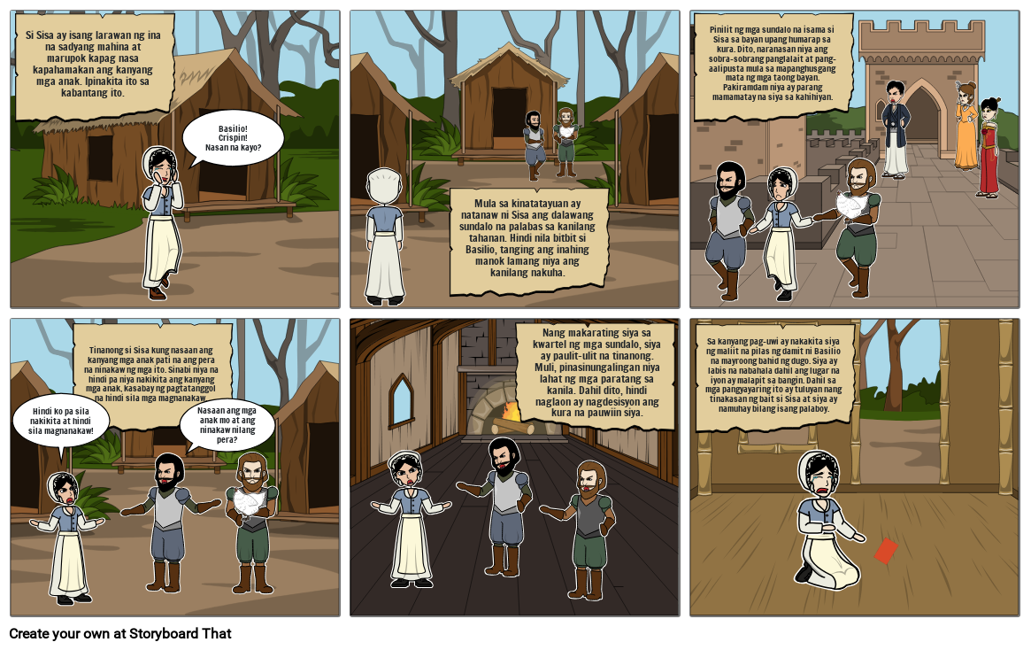 Noli me tangere Storyboard por 8d47e0c0