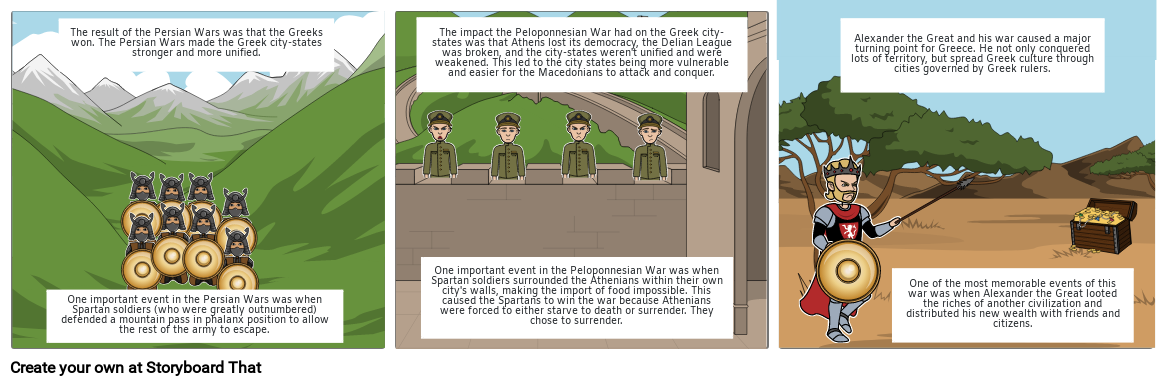 Persian, Peloponnesian, and Alexander