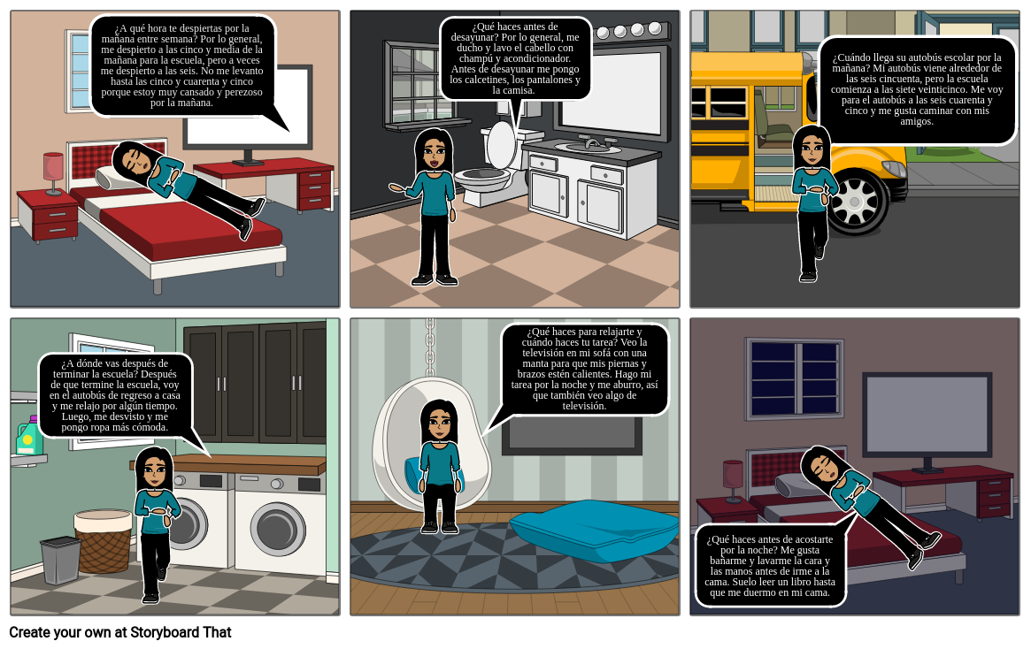 Varsha Reflexive Story Board Assignment