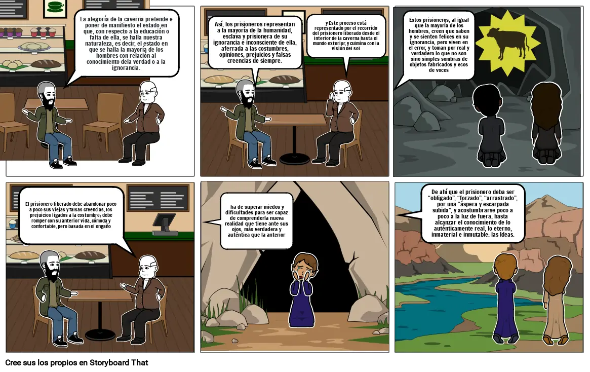 Storytelling/La alegoría de la caverna