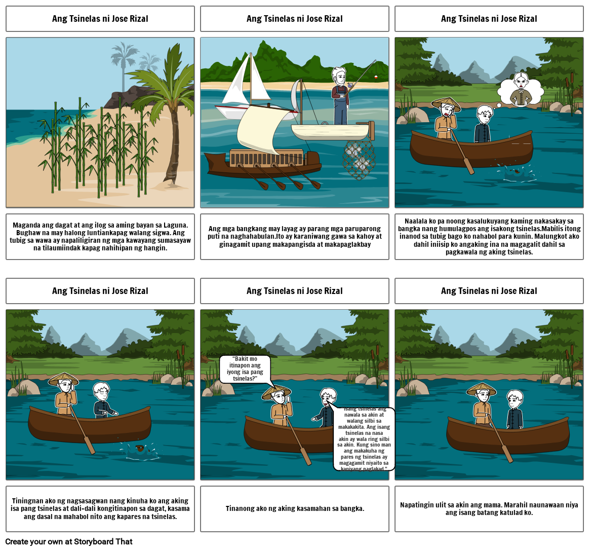 JOSE RIZAL Storyboard par 8e019aad