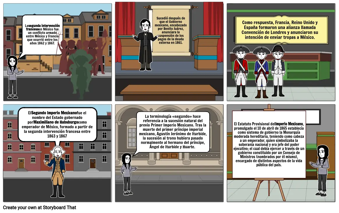 Historieta (Intervención francesa)